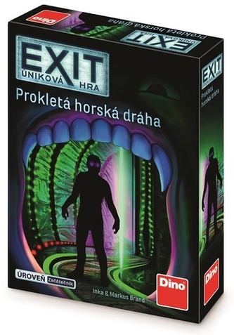 Úniková hra Exit: Prokletá horská dráha společenská hra v krabici 13x18x4cm