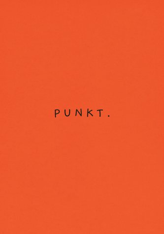 Punkt - Orangefarbene Ausgabe