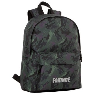 Batoh Fortnite: Camo (objem 17 litrů|31 x 43 x 13 cm) zelený polyester