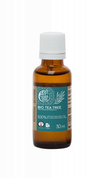 Tierra Verde Esenciální olej Tea tree BIO (30 ml) - antibakteriální pomocník Tierra Verde Esenciální olej Tea tree BIO (30 ml) - antibakteriální pomocník