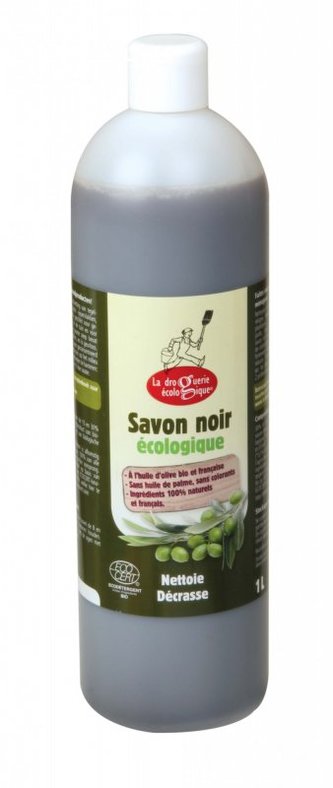 La Droguerie Ecologique by Ecodis Univerzální černé mýdlo z olivového oleje BIO (1 l)