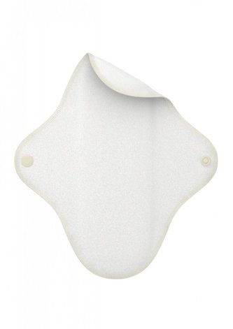 LadyPad Látková vložka (S) - bílá - z bambusu a bio bavlny