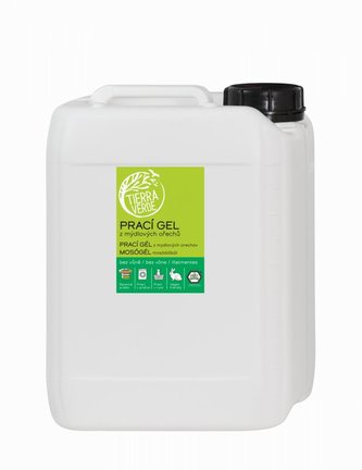 Tierra Verde Prací gel bez vůně (5 l) - z bio mýdlových ořechů