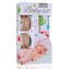 Baby set - bambusová osuška cars / auta+ kočárkový kolíček beige / béžová