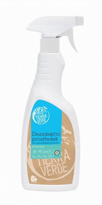 Yellow&Blue Dezinfekční prostředek na omyvatelné povrchy (sprej 750 ml)