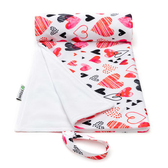 Přebalovací podložka, hearts