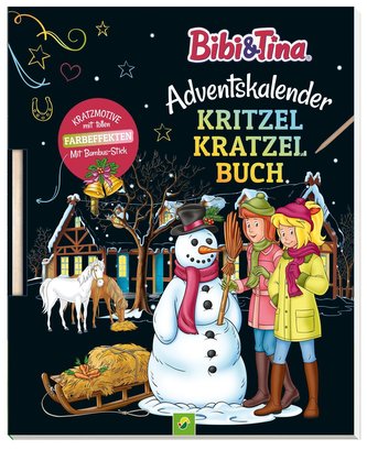 Bibi & Tina Adventskalender Kritzel-Kratzel-Buch