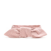 Zavazovací čelenka - dětská, pink dots