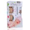 Baby set - bambusová osuška beige stars / béžové hvězdičky + kočárkový kolíček beige / béžová