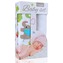 Baby set - bambusová osuška green elephants / zelení sloni + bambusová osuška white / bílá