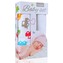Baby set - bambusová osuška cars / auta + bambusová osuška white / bílá