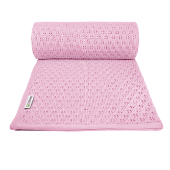 Dětská pletená deka summer, pink / růžová