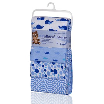 Látkové pleny, blue whales / modré velryby