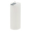 Rustikální svíčka DutZ, Výška 16 cm, průměr 6 cm, barva bílá