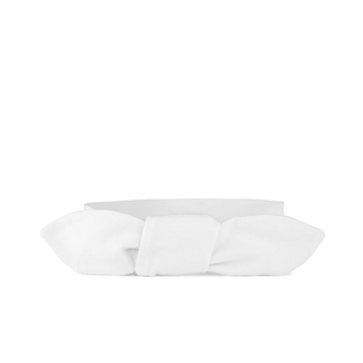 Zavazovací čelenka - dospělá, white