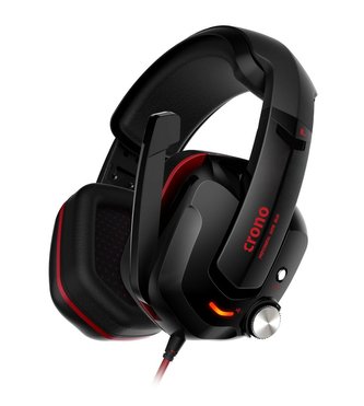 CRONO herní sluchátka Atropos, USB, 7.1 Sound Effect