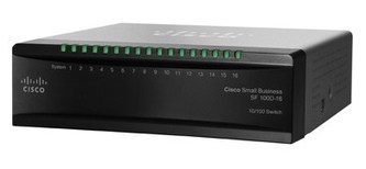Cisco switch SF110D-16HP-RF, 16x10/100 PoE, REFRESH