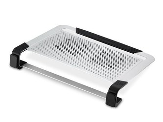 Cooler Master chladící podstavec NotePal U2 PLUS pro notebook 12-17\", 2x8cm, stříbrná