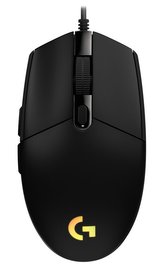 Logitech herní myš Gaming Mouse G203 LIGHTSYNC 2nd Gen, EMEA, USB, black