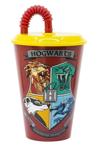 PLASTOVÝ KELÍMEK S BRČKEM HARRY POTTER
