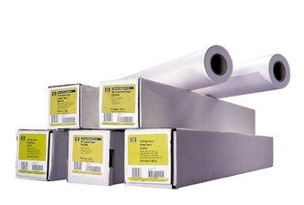 HP Coated Paper-841 mm x 45.7 m (33.11 in x 150 ft), 4.5 mil, 90 g/m2, Q1441A