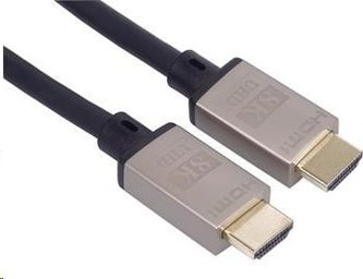 PREMIUMCORD Kabel HDMI 2.1 High Speed + Ethernet kabel 8K@60Hz, 4K@120Hz, pozlacené konektory, 1.5m