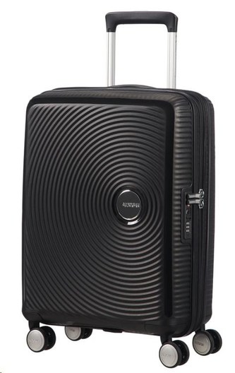 American Tourister Soundbox SPINNER 55/20 EXP TSA  Bass black