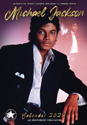 Kalendář 2022: Michael Jackson (A3 29,7 x 42 cm)