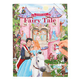 Kreativní sešit Create Your, Pohádková země, se samolepkami
