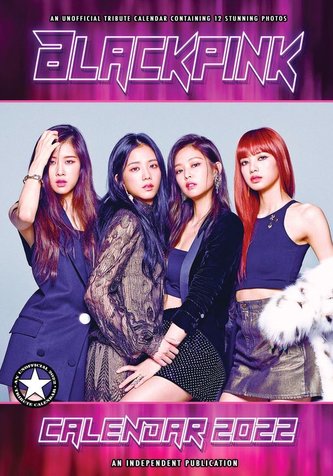 Kalendář 2022: Blackpink (A3 29,7 x 42 cm)