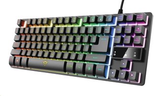 TRUST herní klávesnice GXT833 THADO, membránová, USB, CZ/SK