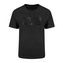 Pánské tričko Marvel Comics: Logo black on black (XL) černá bavlna