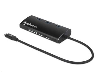 MANHATTAN USB-C Multiport Adapter, SuperSpeed, USB-C 3.2 Gen 1 Male na HDMI