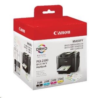 Canon BJ CARTRIDGE PGI-2500 BK/C/M/Y MULTI