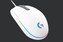 Logitech herní myš Gaming Mouse G203 LIGHTSYNC 2nd Gen, EMEA, USB, white