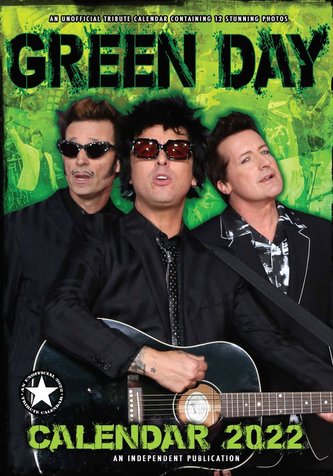 Kalendář 2022: Green Day (A3 29,7 x 42 cm) Kalendář 2022: Green Day (A3 29,7 x 42 cm)