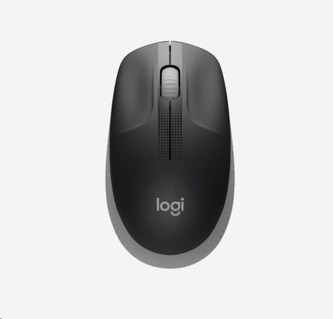 Optická bezdrátová myš "M190", šedá, USB, LOGITECH, 910-005906