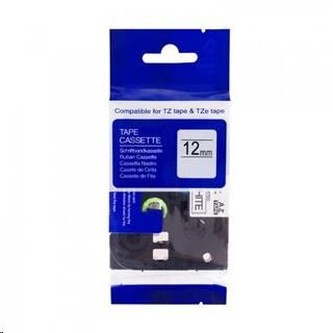 PRINTLINE kompatibilní páska s Brother TZE-S261, 36mm x 8m, černý tisk / bílý podklad, extra adhezivní