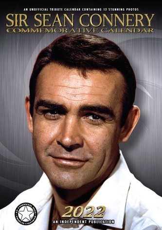 Kalendář 2022: Sean Connery (A3 29,7 x 42 cm)