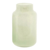 Skleněná váza DutZ, Vase Nova C, výška 30 cm, průměr 19 cm, barva mentolová