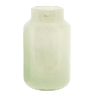 Skleněná váza DutZ, Vase Nova C, výška 30 cm, průměr 19 cm, barva mentolová