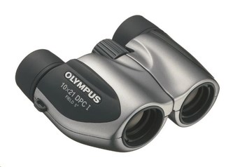OLYMPUS dalekohled 10x21 DPC I - stříbrný - vč. pouzdra