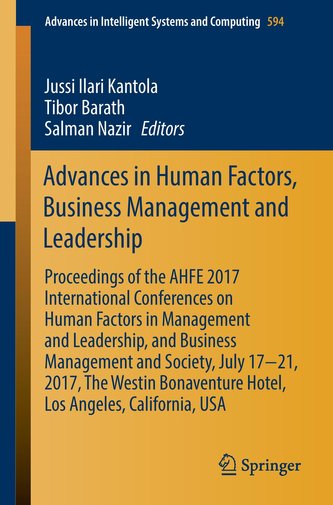 Advances in Human Factors, Business Management and Leadership