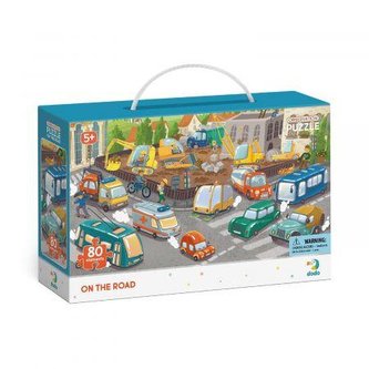 Dodo Puzzle s hledáním obrázků - Na cestě 80 dílků