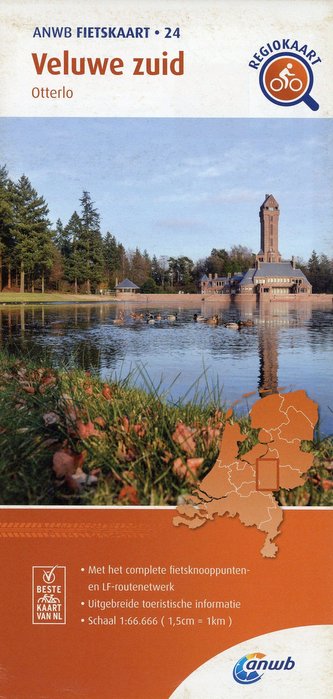 Veluwe zuid (Otterlo) 1:66 000