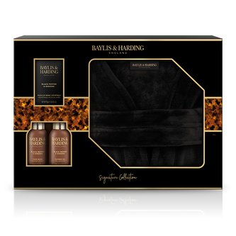 Baylis & Harding dárkový set župan + péče o tělo Black Pepper & Ginseng