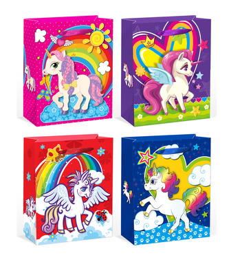 Papírová taška - Jednorožec