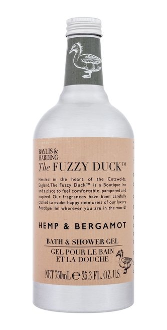 The Fuzz Duck pěna a sprchový gel Hemp & Bergamot 750 ml