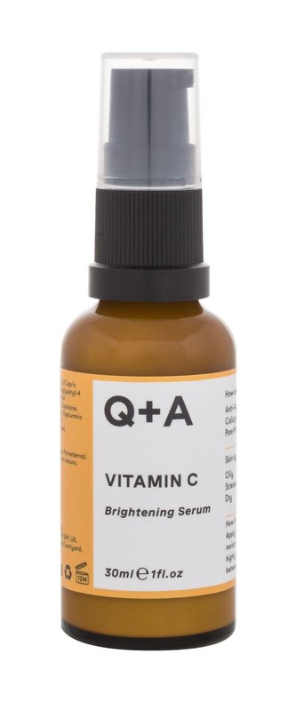 Q+A Vitamin c Pleťové sérum Brightening Serum 30 ml pro ženy