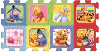 Pěnové puzzle Medvídek Pú